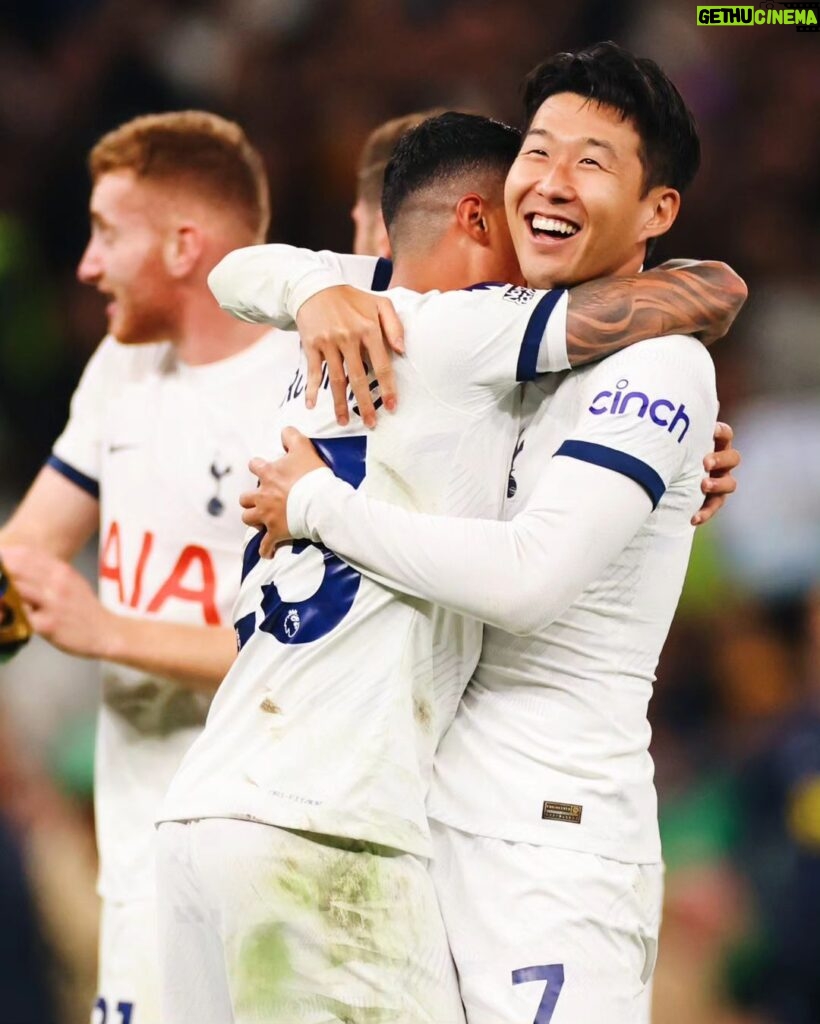 Son Heung-min Instagram - COME ON YOU SPURRSSSS!!!! 🤍 Tottenham Hotspur Stadium