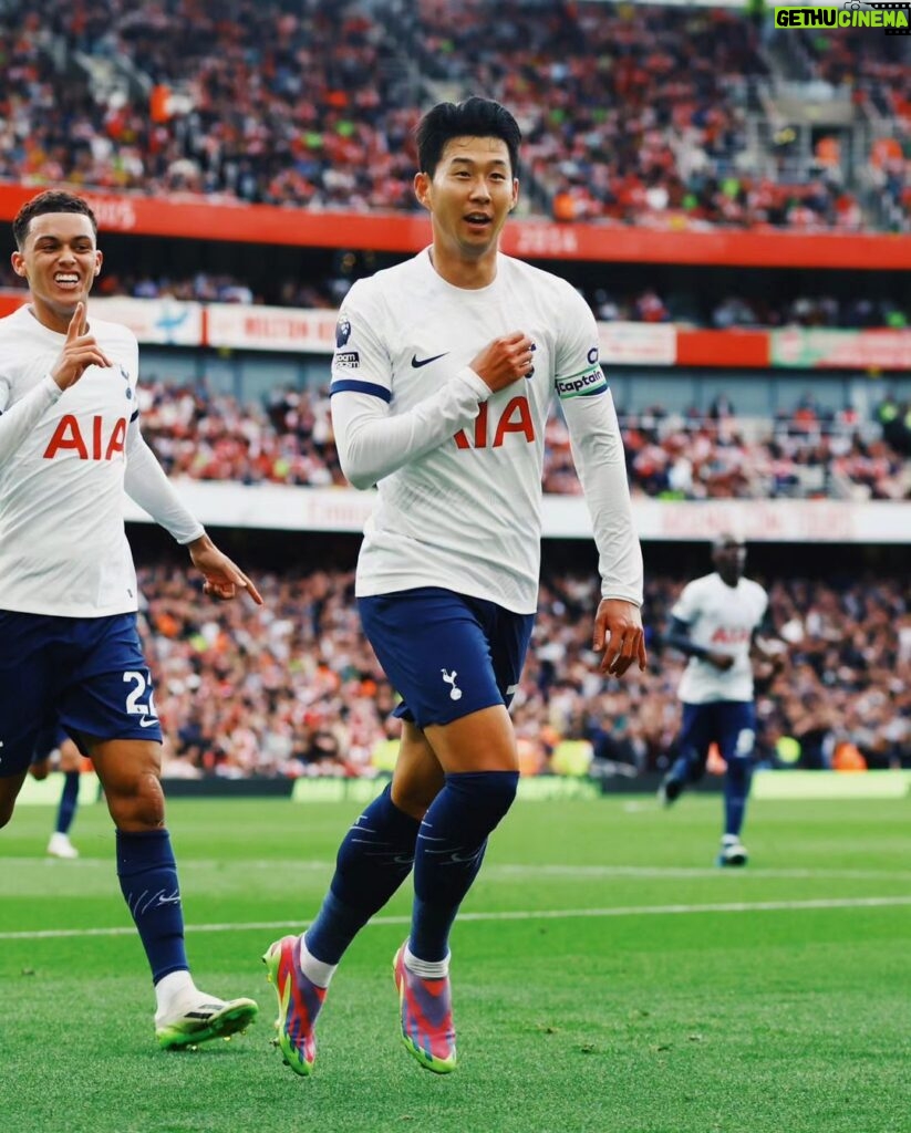 Son Heung-min Instagram - 150 goals with you all is a special milestone I’m so proud of, with so many to thank. But today most importantly, we showed such a unity and fight as a team. We have a lot to be excited about as a club. We wanted the win, but we’re going into next week feeling strong and ready for more together. 🤍 #COYS Emirates Stadium