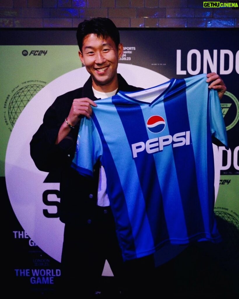 Son Heung-min Instagram - Thrilled to join the @pepsiglobal squad ❗ 🔥 ⚽ #ThirstyForMore