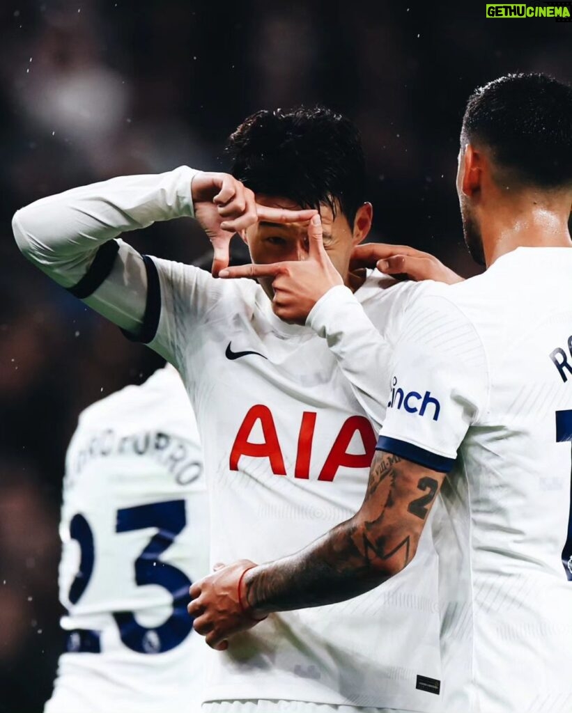 Son Heung-min Instagram - Big support, a top performance and a great result tonight. Just want more and more! Lots of love 🤍 Tottenham Hotspur Stadium