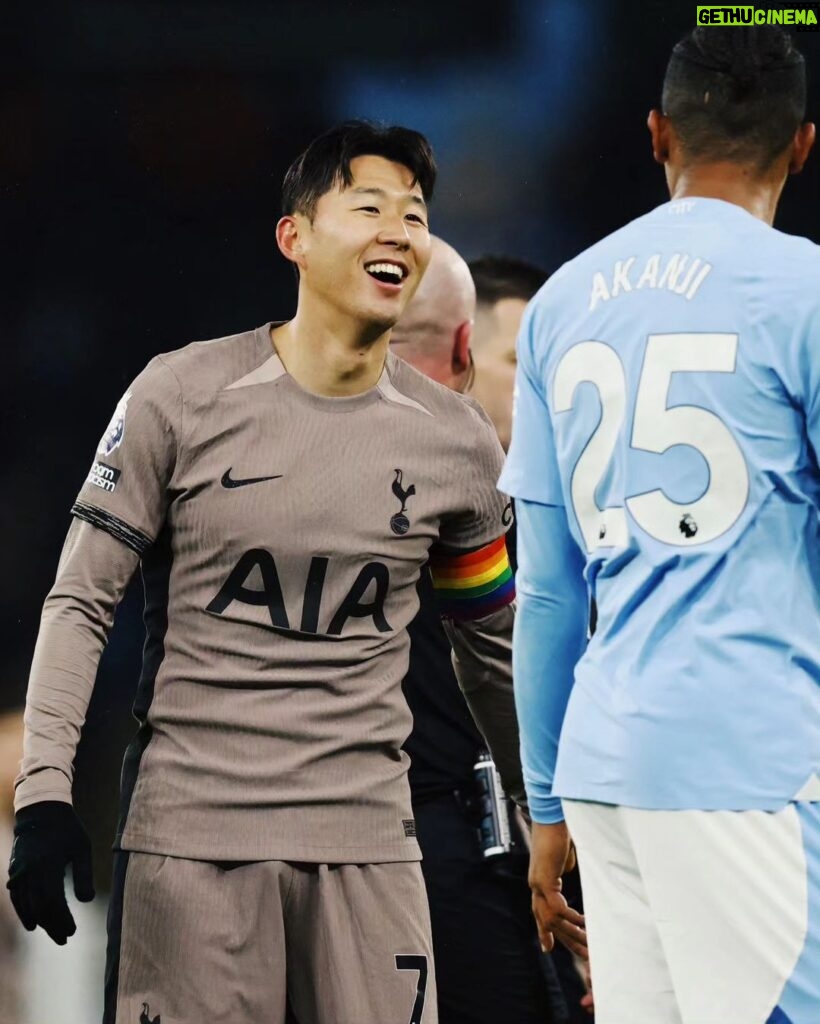 Son Heung-min Instagram - We are a team of fighters and we showed our character today, all fighting until the final whistle together. An important point at a tough place to play. COYS! 🤍 Etihad Stadium