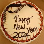 Sona Jelina Instagram - Welcome 2024 Cake: @theambrosiabakehouse #welcome2024 #happynewyear2024 Nedumangad