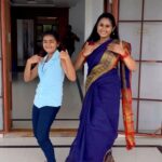Sona Jelina Instagram - With cutie Parumma😘😘 @jelina_sona Background dancer : @naleef_gea 😀 #instagramreels #reelitfeelit #reelkarofeelkaro #reelsofficialindia #trendingreels #reel #reelviral Trivandrum, India