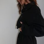Sophia Culpo Instagram - It only makes sense to turn an oversized button up into a set @ysl