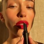 Sophia Culpo Instagram - The lip combo from last night.. Mistletoe ready💋 @armanibeauty #armanibeauties