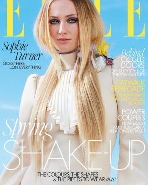 Sophie Turner Instagram - Feeling so lucky to have two ELLE covers out on the very same day. @arthurelgort is a master at his craft and one of the most lovely people I’ve worked with. @louisvuitton and @nicolasghesquiere as usual coming through with the most divine clothes that I wish I could live in forever! And on top of that so excited to talk all things ‘survive’ on @quibi  @elleusa @ninagarcia @arthurelgort @bethfenton_ @therealsager  @elleuk @farrahstorr @lisastoreymakeup @cwoodhair