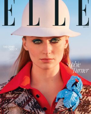 Sophie Turner Instagram - Feeling so lucky to have two ELLE covers out on the very same day. @arthurelgort is a master at his craft and one of the most lovely people I’ve worked with. @louisvuitton and @nicolasghesquiere as usual coming through with the most divine clothes that I wish I could live in forever! And on top of that so excited to talk all things ‘survive’ on @quibi  @elleusa @ninagarcia @arthurelgort @bethfenton_ @therealsager  @elleuk @farrahstorr @lisastoreymakeup @cwoodhair