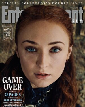 Sophie Turner Instagram - 🎵Time tooooo say goodbyeeeeee🎵 @entertainmentweekly @gameofthrones