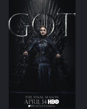 Sophie Turner Instagram - The Final Season #ForTheThrone