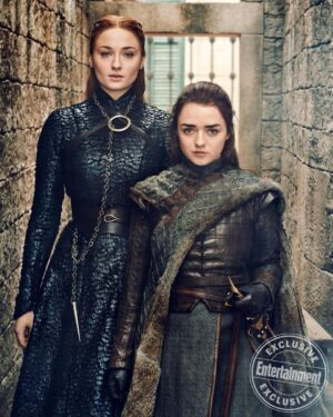 Sophie Turner Instagram - 🎵Time tooooo say goodbyeeeeee🎵 @entertainmentweekly @gameofthrones