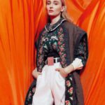 Sophie Turner Instagram - Thank you to @harpersbazaargermany for allowing me to relive and celebrate the past 10 years of my dear friend @nicolasghesquiere at @louisvuitton . I’m constantly inspired and in awe of not only his designs but the way he makes whomever is lucky enough to wear them, feel.
