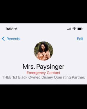 Spencer Paysinger Instagram - Had to update the Mrs. contact info because she’s out here making history!

This is a huge marker in @post21shop story as a marketplace celebrating black creatives. But above all else, this moment for @blairpysngr is one filled with sleepless nights, countless emails, supply chain hurdles, and adjusting to my impromptu schedule all while RAISING TWO KIDS!!! With sub three months to get this opportunity off the ground, B and her mom put their heads down and went to work. The result? P21’s first physical location at #DowntownDisney !!! @blairpysngr I’m so proud of how you choose to define yourself, your family, and your career…If you’re in Anaheim or going to Disneyland soon, stop by P21 - NOW OPEN!!!

Sincerely P21’s First Assistant and aspiring stay at home Husband/Father.