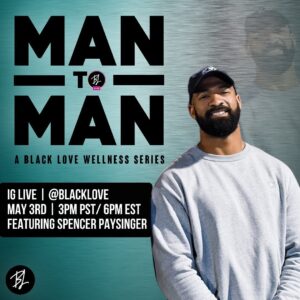 Spencer Paysinger Instagram - Join me and @blacklove on IG Live as we discuss my relationship with all things self-care, mental-health and wellness. Might be talking @cwallamerican and @post21shop too! Tap in with us, tomorrow, May 3rd, at 3PST!