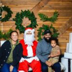 Spencer Paysinger Instagram – Started wearing the suit for Cairos 1st Christmas and it’s turned into somewhat a tradition. Now that I’ve taken my talents to @findyourhilltop via @post21shop, I don’t see this tradition stopping any time soon. The joy [and legit fear] the kids came with is too good to miss! #OldSaintSpence.