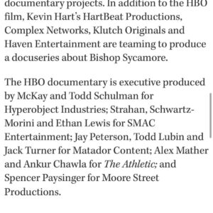 Spencer Paysinger Instagram - Secrets out. I’m hella hype to be Executive Producing this project alongside @michaelstrahan Adam McKay and our other great  partners. So many highs and lows securing this story over the past two months but now we’re off and running with @hbo. COMING 2022!!!