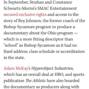 Spencer Paysinger Instagram - Secrets out. I’m hella hype to be Executive Producing this project alongside @michaelstrahan Adam McKay and our other great  partners. So many highs and lows securing this story over the past two months but now we’re off and running with @hbo. COMING 2022!!!
