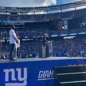 Spencer Paysinger Instagram - Felt uneasy coming back for the 10-year SB reunion. Honestly, I’ve long questioned if friendships built in sports really do stand the test of time. Considering the many different backgrounds found in locker rooms, there’s no way I’m friends with some of these guys if football didn’t set us on early paths that would eventually cross.

10 years removed from the moment that tied us together forever, I was definitely in my head about seeing a lot of guys that are [respectfully] strangers to me now. I’ve always kept up with @markherzlich @henryhynoski and @princeamukamara and know guys like @trthomas24 @therealjustintuck91 and @VictorCruz are one text or DM away but most of the rest?… Strangers

Until I walked into the hotel and saw a handful of my guys. All uncertainty dissipated when I let the hugs, handshakes, and smiles speak for me. Falling back into the familiar energy that never left us, I’m glad I saw those ugly faces and can confirm they are without a doubt my friends, teammates, and brothers forever.

But overall, I’m gladder (yup, gladder) the reunion gave me a moment to love on 22-year old rookie Spencer. I often discount my past experiences because I’m too focused on what’s next but SpittyP went through fire for me to stand on his shoulders today. 
I’m working on not leaving him in the past anymore…thanks therapy.