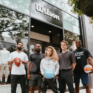 Spencer Paysinger Instagram - Spent time with some dope people in Chicago talking all things @wilson. With them being the oldest American sports brand, everyone has a connection to Wilson considering they’ve likely provided the equipment to all our sports memories. In the few months I’ve been working with them, they’ve displayed a strong sense of identity paired with an eagerness for growth by community. And that community is fueled by athletes turned content creators, entrepreneurs, artists, and beyond. Looking forward to showing y’all what @wilson has coming up! 

P.S I’m putting all the 60yr olds on notice that I’m nice at pickle ball! 

S/o to @grid.v for the 📸