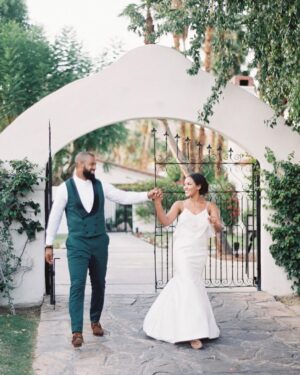 Spencer Paysinger Instagram - Right now our kids are crawling around the bed acting “invisible” while we take this walk down memory lane for the seventh time. This was the intention. The goal. The dream. The vsn. Happy 7th to the monstrous life we’re living love.
