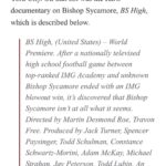 Spencer Paysinger Instagram - B.S High is heading to @tribecafilmfestival !!! Two years ago a text to @alexrichanbach leads to a screenshot from Adam McKay that leads to a cold text to @michaelstrahan, selling to @hbo, and the dynamic directing duo of @travon and @martindesmondroe! Had a blast producing this one. S/O to the gawd @conschwartz @marypilon @ethanj_lewis @meechgolden @achawla1 and the entire team that got this to and through the finish line. …and s/o to @complex for canceling my meeting 30mins before to go with the other guys!
