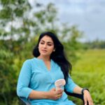 Sreedhanya Instagram - ♥️ mazhayethum munpe❣️ 📸 @itsgi_ri97 🤗 #mazhayethummunpe #amritatv #codexmedia #shooting #location #photooftheday #nature #actor #sreedhanya