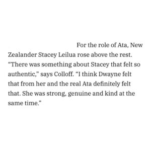 Stacey Leilua Instagram - There has been a lot of well deserved recognition for the wonderful casting in #YoungRock - shoutout to @onziecolloff @michaelnicolo and @michelleaneous1 for doing such an incredible job. I’m especially proud of the Pacific representation in this show - it’s awesome to be part of such an important landmark moment in TV history ❤️✊🏽🇼🇸 
Read more about Young Rock’s commitment to diversity behind the scenes too, in this @variety article: https://variety.com/2021/biz/news/young-rock-team-casting-nbc-1234990619/amp/ #YoungRock #casting #representationmatters @nbcyoungrock @nbc 📺🌺