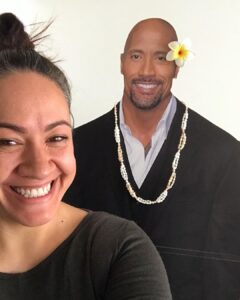 Stacey Leilua Instagram - Are you ready for the #YoungRock Season Finale?? WE ARE! As you can see, Dewey got dressed up for the occasion and I’m about to go find some tissues cos I’ll probably be like😭🥺 cast are also popping up in the @nbc comments section so head there and leave us some questions, we’d love to hear from you! A big fa’afetai tele lava to all of you wonderful people for tuning in - it’s because of YOU we get to do it all again in Season Two. And don’t forget, #YoungRock is available on @peacocktv so you can get your fix while you wait for more @therock magic 🥰✨🔥🌺 Get the @teremana ready and we’ll see you tonight! Manuia! 🥃 @nbc @nbcyoungrock 8/7c xx