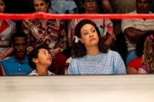 Stacey Leilua Instagram - What happens when you get all your 80s wrestling faves in a room together..? Find out tonight with a Jam Packed episode of #YoungRock !! So pumped for a good dose of wrestling nostalgia tonight, bring it on! “In Your Blood” Airs at 8/7c on @NBC 💪🏽📺🌺
📸: @mtsp.oz