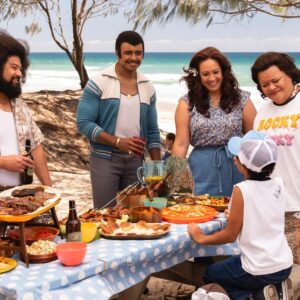 Stacey Leilua Instagram - There has been a lot of well deserved recognition for the wonderful casting in #YoungRock - shoutout to @onziecolloff @michaelnicolo and @michelleaneous1 for doing such an incredible job. I’m especially proud of the Pacific representation in this show - it’s awesome to be part of such an important landmark moment in TV history ❤️✊🏽🇼🇸 
Read more about Young Rock’s commitment to diversity behind the scenes too, in this @variety article: https://variety.com/2021/biz/news/young-rock-team-casting-nbc-1234990619/amp/ #YoungRock #casting #representationmatters @nbcyoungrock @nbc 📺🌺