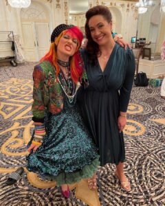 Stacey Leilua Instagram - Girls just wanna have FUN 😜🤘🏽#Icons @atajohnson & @cyndilauper AKA The Man Herself, @beckylynchwwe 😍 What a way to kick off Season 3 of #YoungRock 💪🏽📺 Friday Nights 8:30/7:30c on @nbc and streaming on @peacocktv ❤️