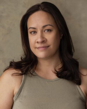 Stacey Leilua Instagram - Finally shot by the marvellous @andicrownphotography 😍 thanks for calming the nerves with naughty jokes and swearing, a gal after my own heart 🤣📸

Thank you to Gail and @sandrabestall at @gcminsta for helping me with my bingo numbers 😉😚

❤️ hair and makeup by the man of too many talents, @baul_bagz 🥂fa’afetai lava xx