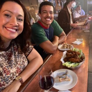 Stacey Leilua Instagram - It’s always a joy being around the wonderful @bradleyconstant (AKA my middle child 😂) and our Mother / Son honest conversation moments in #YoungRock are some of my fave scenes ❤️ I hope you’ve caught up on the latest episode by now, “An Understanding”. It’s a goodie 🥰🙌🏽📺🌺 @nbc