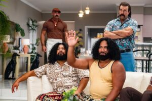 Stacey Leilua Instagram - It’s pretty cool that this week’s episode of #YoungRock features so many NZ Pacific faces 🥰✊🏽to be filming away from home for an extended period of time and feel that extra layer of love and support from your fellow Pasifika Aiga is a special part of this project I’ll always treasure. I’m so proud to see all of us play a part in telling the life story of @therock on screen - it’s a beautiful thing to see so many Samoan and Tongan names in the credit section! 🎬👏🏽
Big love and respect to:
@atuisila as Ofelia "Lia" Maivia
@johntui1 as Afa Amituana'i Anoa'i of the Wild Samoans
@fasituaamosa as Leati Sika Amituana'i Anoa'i of the Wild Samoans
@manatatafu as Tonga 'Uli'uli Fifita aka King Tonga aka King Haku 
@joshthomsonnz as an imaginary character named Bob 😂🍿
*and a special mention to our fellow Pasifika brother @ulilatukefu leading the pack as Dwayne Johnson, (you’re not a NZer but I won’t hold that against you) Catch this week’s episode, #InYourBlood on @neon_nz tonight! (And Australia it’ll be on @foxtel on Sunday! Enjoy!) #PacificActors #Pasifika #Samoa #Tonga #WildSamoans #LiaMaivia #KingHaku 🇼🇸🇹🇴🇳🇿