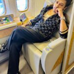 Stebin Ben Instagram - Jamming at 40,000ft @emirates