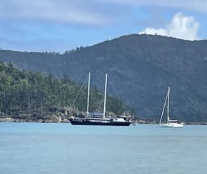 Stefan Dennis Instagram - Spent the day on this gorgeous old clipper. @truebluesailing. #atlanticclipper.  The day was worth every cent and more. 👌🏻