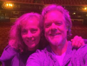 Stefan Dennis Instagram - Finally back at the London Palladium after 35 years. Last time Annie and I graced this stage was for the Royal Command Performance in 1988. 😎