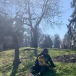 Stefan Kapičić Instagram - Father & son 🤍 Photo by mom @ivanahorvatkapicic ❤️ Kalemegdan