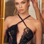 Stella Maxwell Instagram - Night at the museum @lacma 🖤