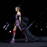 Stella Maxwell Instagram - Grazie and congratulations @luisaviaroma @britishvogue and love @edward_enninful ❤️ Wearing queen @viviennewestwood ❤️👑 Styled by @denagia makeup by @patmcgrathreal hair by @sammcknight1 cast by ❤️ @piergiorgio @samuel_ellis @giuliamassullo