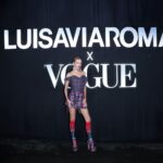 Stella Maxwell Instagram - Grazie and congratulations @luisaviaroma @britishvogue and love @edward_enninful ❤️ Wearing queen @viviennewestwood ❤️👑 Styled by @denagia makeup by @patmcgrathreal hair by @sammcknight1 cast by ❤️ @piergiorgio @samuel_ellis @giuliamassullo