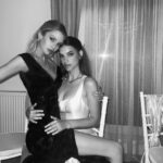 Stella Maxwell Instagram - Celebrating a beautiful day with my beautiful friends. I love you @realbarbarapalvin and @dylansprouse Wishing love and happiness to the newlyweds 🤍 Hungary, Europe