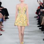 Stella Maxwell Instagram - @carolinaherrera SS2023 ✨ @wesgordon thank you for having me in your beautiful show 🤍 styled by @_mariechaix_ ✨hair @jimmypaulhair makeup @lauren.parsons 🤍 casting by @midlandagency