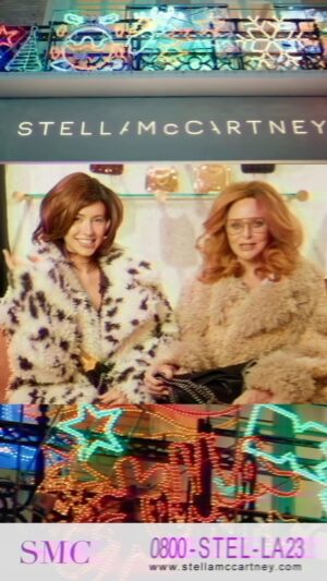 Stella McCartney Instagram - FESTIVE STELLABRATION: Ho ho ho, bitches! Stella Claus and Santa-Laws @lirisaw here with booze and bags this festive season, including my iconic #Falabella… x Stella 

Shop #StellaHoliday gifts and partywear now at stellamccartney.com. 

#StellaMcCartney #Stellabration