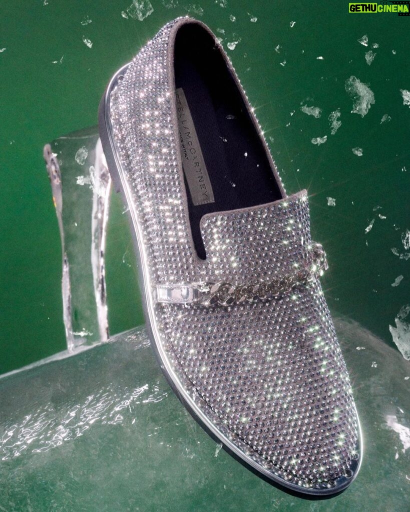 Stella McCartney Instagram - STELLABRATION: Break the ice with our statement #Falabella loafers, featuring our iconic chain and lead-free crystals. Tap to shop #StellaHoliday and at link in bio. #StellaMcCartney #StellaSpring24 #crueltyfree #vegan