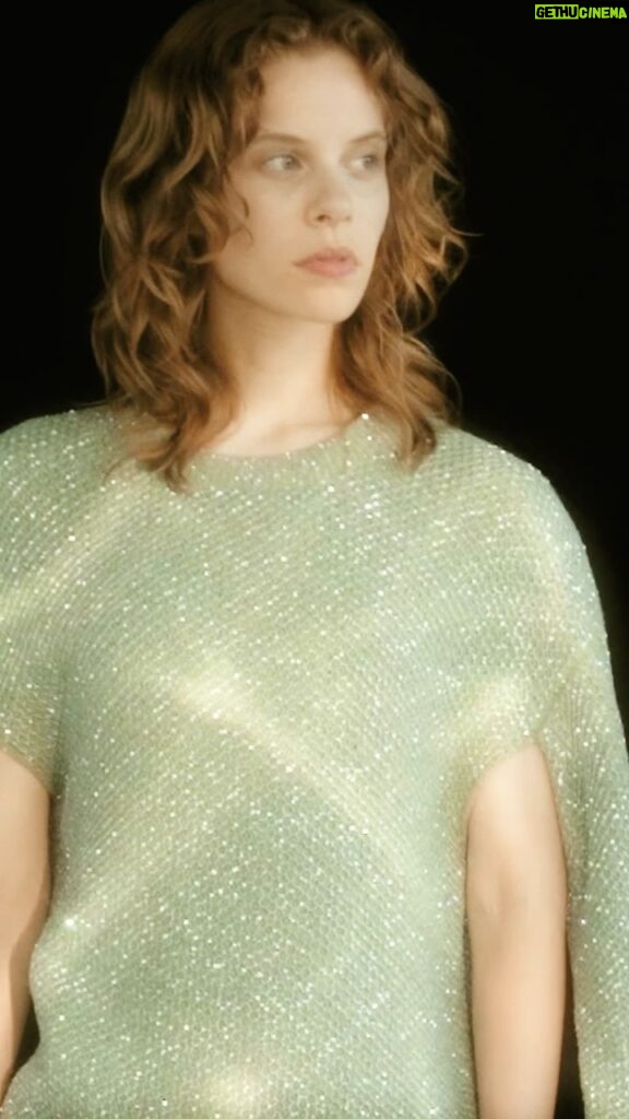 Stella McCartney Instagram - STELLABRATION: Shine on. PVC-free sequins sparkle on knitwear, made for festive Stellabrations and beyond. Most sequins are made with PVC — a carcinogenic, toxic chemical. We have been PVC-free since 2010. Shop #StellaHoliday at link in bio. Credits Track: ‘Frozen’ by @Madonna #StellaMcCartney #StellaSpring24