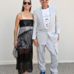 Stella McCartney Instagram - STELLA’S SUSTAINABLE MARKET: Our extended Stella family, wearing Winter 2023, Spring 2024 and exclusive Sorayama pieces. Featured: @RobertDowneyJr, #SusanDowney, @NathalieEmmanuel, @WetLegBand, @ShaninamShaik #RobertDowneyJr wears a limited-edition t-shirt featuring the Vitruvian Stella, an original work by legendary artist @HajimeSorayamaOfficial created for our #StellaxSorayama capsule. Launching December 2023. #StellaMcCartney #ParisFashionWeek #PFW #InStella #StellasSustainableMarket #StellaSummer24 Marché Saxe-Breteuil