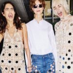 Stella McCartney Instagram - STELLA’S SUSTAINABLE MARKET: Summer 2024 runway show behind the scenes with Stella and the gang. Mirrored knits are hand-crocheted from Kelsun™️, a seaweed-based yarn using renewable, regenerative kelp — helping to restore the ocean and remove carbon from the atmosphere. Taffeta tops are crafted from repurposed dead stock fabrics. Watch the #StellaSummer24 runway show at stellamccartney.com. Credits Wearable art by @AndrewLoganSculptor, exclusively for Stella McCartney #StellaMcCartney #ParisFashionWeek #PFW #StellasSustainableMarket Marché Saxe-Breteuil