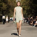 Stella McCartney Instagram - STELLA’S SUSTAINABLE MARKET: Transparency and opacity. Appliqués laid on repurposed tulle, polka dots on organic taffeta, bead embellishments on semi-sheer chiffon. The Summer 2024 collection is crafted with 95% conscious materials, making it our most responsible edit to date. Watch the #StellaSummer24 runway show at stellamccartney.com. Credits Wearable art by @AndrewLoganSculptor, exclusively for Stella McCartney #StellaMcCartney #ParisFashionWeek #PFW #StellasSustainableMarket