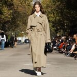 Stella McCartney Instagram - STELLA’S SUSTAINABLE MARKET: A play with proportions. Cropped tailcoats and waffle-knit vests over volume trousers, slim and roomy trenches, tiny #Falabella triangles and #Frayme bucket bags in knotted hemp mesh. Watch the #StellaSummer24 runway show at stellamccartney.com. Credits Wearable art by @AndrewLoganSculptor, exclusively for Stella McCartney #StellaMcCartney #ParisFashionWeek #PFW #StellasSustainableMarket Marché Saxe-Breteuil