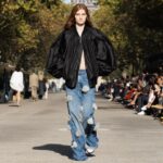 Stella McCartney Instagram - STELLA’S SUSTAINABLE MARKET: Silhouette and storytelling. Balloon shapes in repurposed taffetas alongside vintage Wings t-shirts, referencing Paul and Linda McCartney’s iconic band. Watch the #StellaSummer24 runway show at stellamccartney.com. Credits Wearable art by @AndrewLoganSculptor, exclusively for Stella McCartney #StellaMcCartney #ParisFashionWeek #PFW #Wings #StellasSustainableMarket Marché Saxe-Breteuil